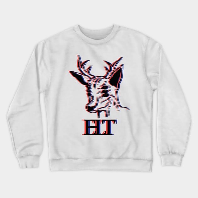 3-Deer Crewneck Sweatshirt by ELTClothing